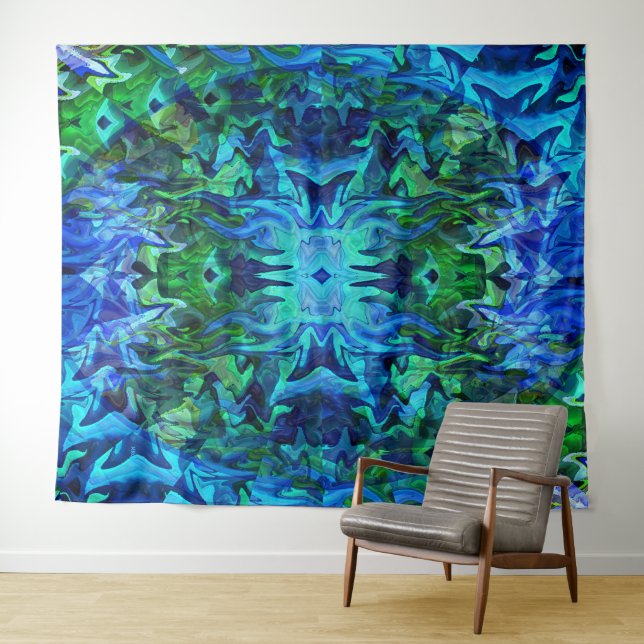 Castle in Ice..... Tapestry (In Situ (Horizontal))