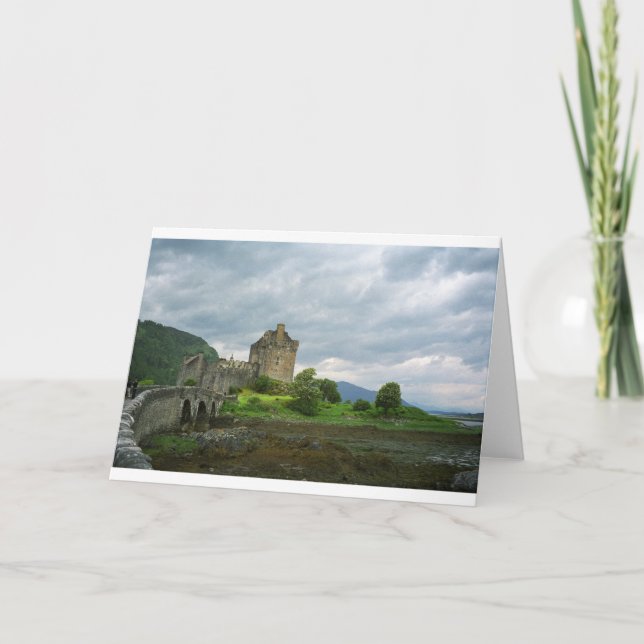 Castle in Scotland Card (Front)