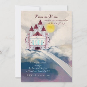 Castle in the Clouds Invitation