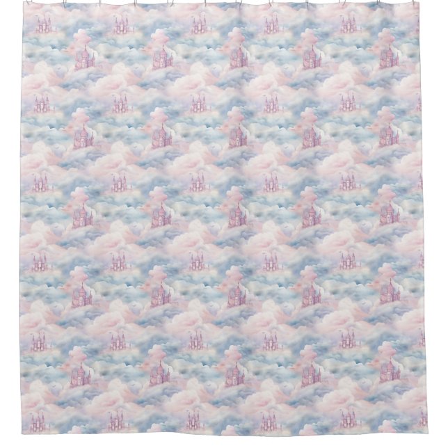 Castle in the Clouds Shower Curtain (Front)