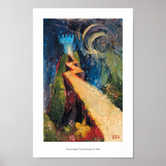 Castle Indigo Poster (Front)