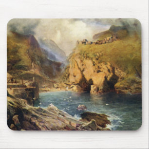 Castle Inspired by Legends Mouse Pad