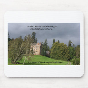 CASTLE LEOD - Scotland MacKenzie Clan Mouse Pad