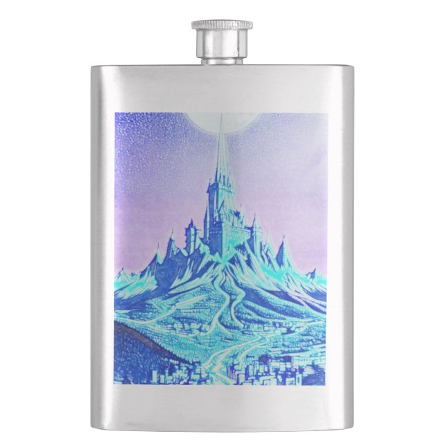 Castle Maelstrom Hip Flask (Front)