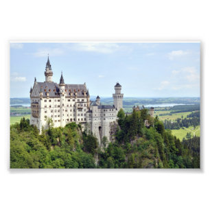 Castle Neuschwanstein Bavaria Germany Photo Print