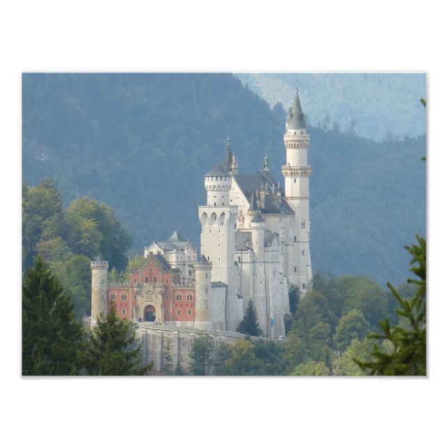 Castle Neuschwanstein Photo Print (Front)