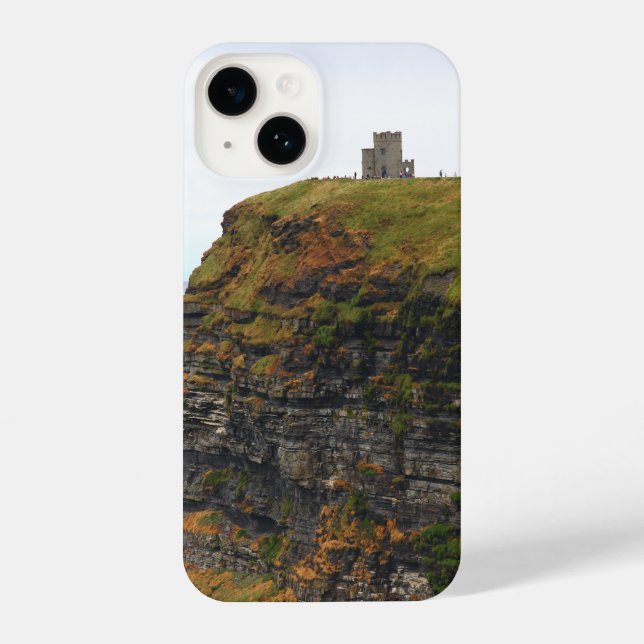 Castle O'Brien at the cliffs of Mohr iPhone Case (Back)
