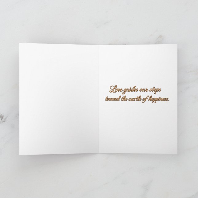 Castle of Happiness Card (Inside)