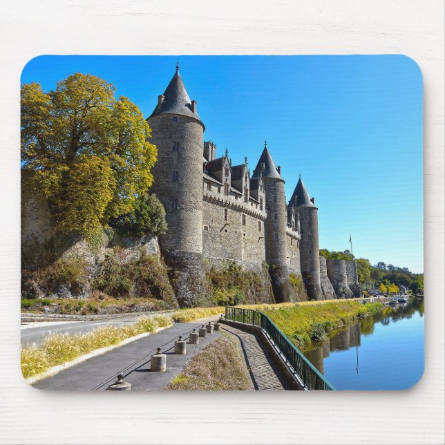 Castle of Josselin in France Mouse Pad (Front)