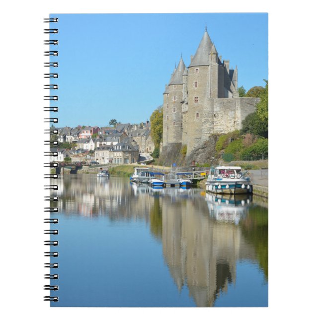 Castle of Josselin in France Postcard T-Shirt Coff Notebook (Front)