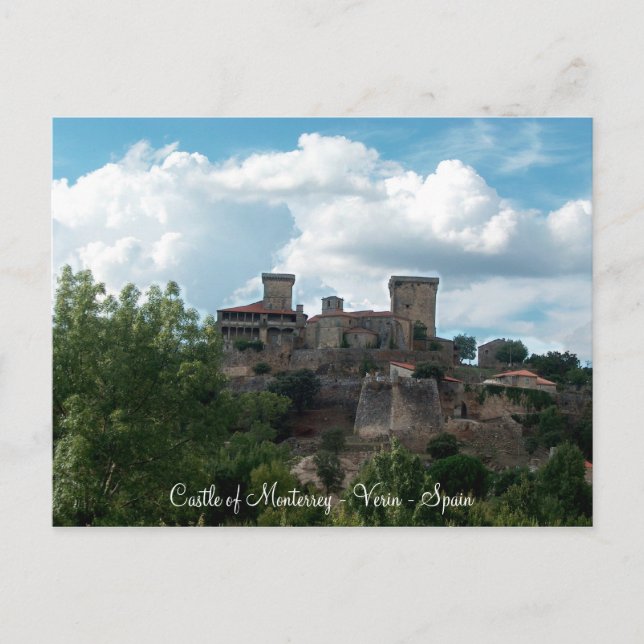 Castle of Monterrey  - postcard (Front)