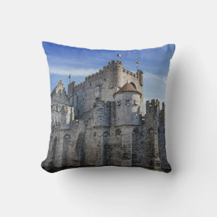 Castle of the Counts in Ghent Cushion