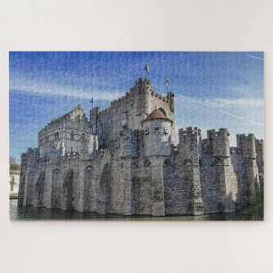 Castle of the Counts in Ghent Jigsaw Puzzle