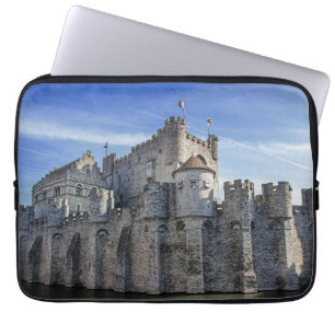 Castle of the Counts in Ghent Laptop Sleeve