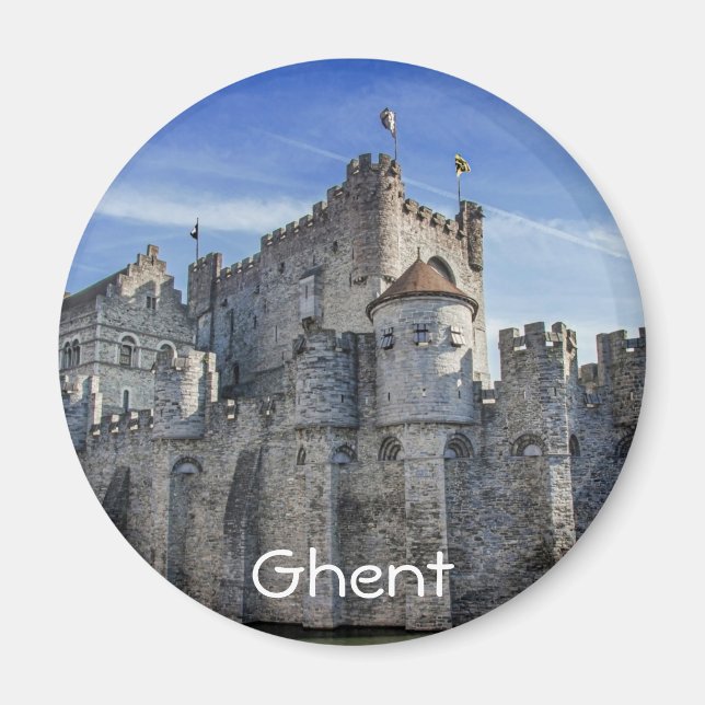 Castle of the Counts in Ghent Magnet (Front)