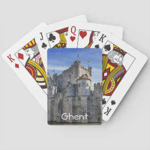 Castle of the Counts in Ghent Playing Cards