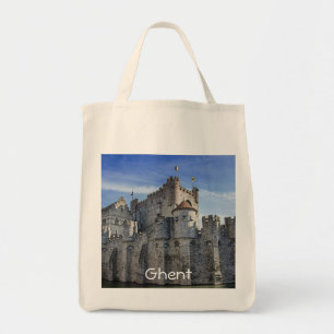 Castle of the Counts in Ghent Tote Bag