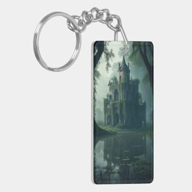 Castle of the Forbidden Swamp Key Ring (Front Left)