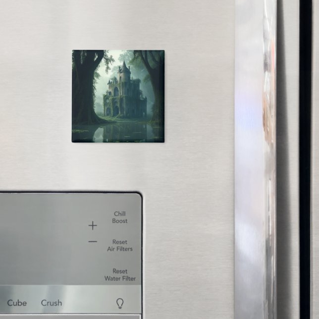 Castle of the Forbidden Swamp Magnet (In Situ (Fridge))