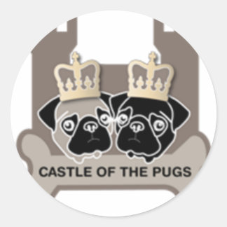 castle of the pugs sticker transparent
