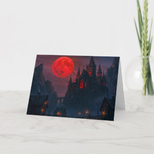 Castle of the Vampire's Blood Holiday Card
