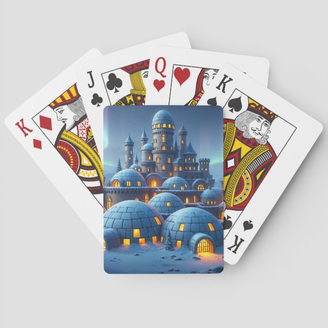 Castle of Winter Hearth Playing Cards (Back)