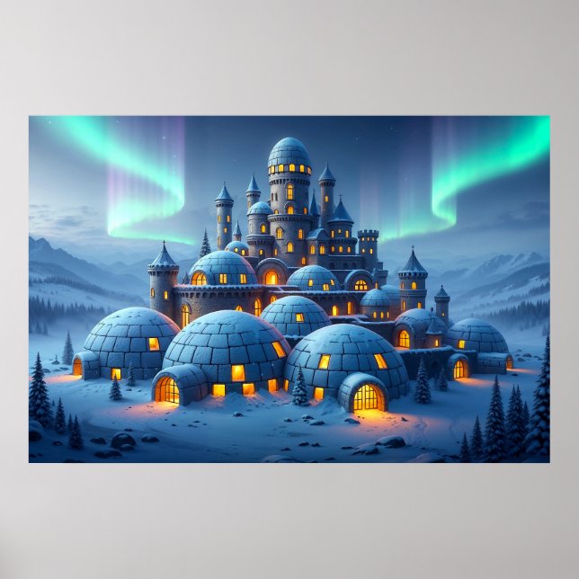 Castle of Winter Hearth Poster (Front)