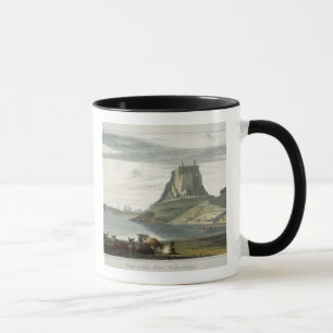 Castle on Holy Island, Northumberland, from 'A Voy Mug