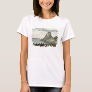 Castle on Holy Island, Northumberland, from 'A Voy T-Shirt