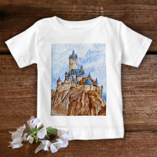 Castle on the River Rhine Baby T-Shirt
