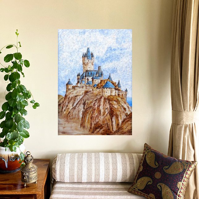 Castle on the River Rhine Poster (Creator Uploaded)