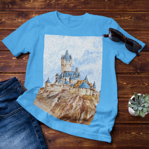 Castle on the River Rhine T-Shirt