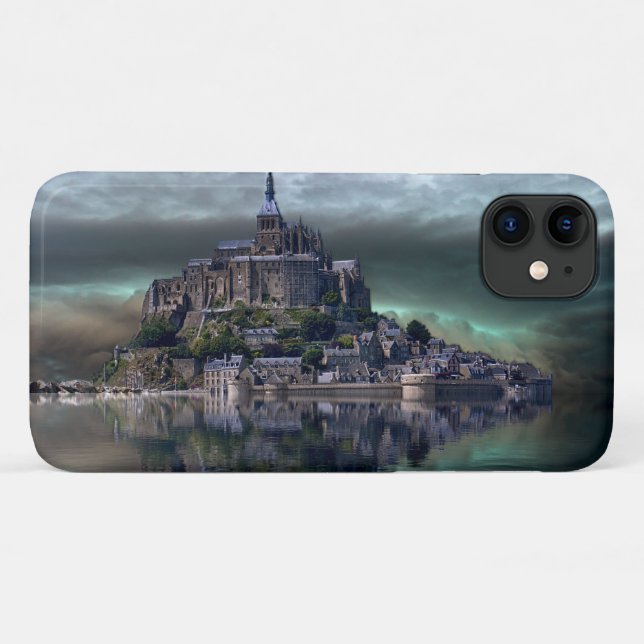 Castle on the Water Case-Mate iPhone Case (Back (Horizontal))
