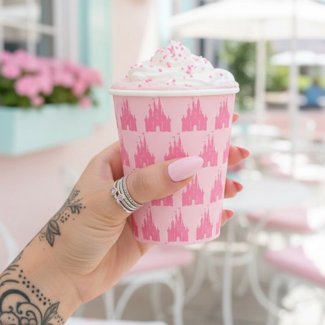 Castle Paper Cups (Creator Uploaded)