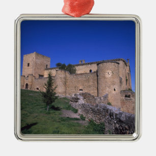 Castle Pedraza, Castile Leon, Spain Metal Ornament