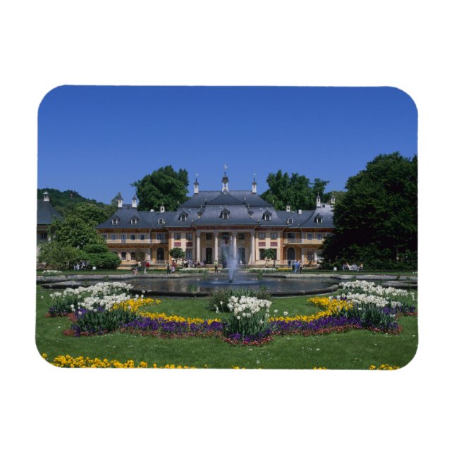 Castle Pillnitz, Dresden, Saxony, Germany Magnet (Horizontal)