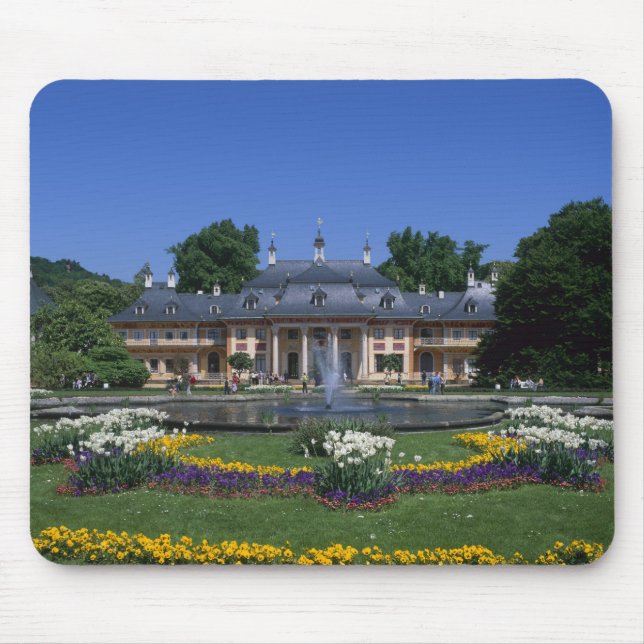 Castle Pillnitz, Dresden, Saxony, Germany Mouse Pad (Front)