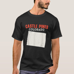 Castle Pines Colorado USA State America Travel Col T-Shirt