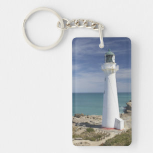 Castle Point Lighthouse, Castlepoint, Wairarapa, Key Ring