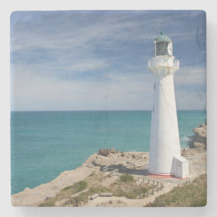 Castle Point Lighthouse, Castlepoint, Wairarapa, Stone Coaster