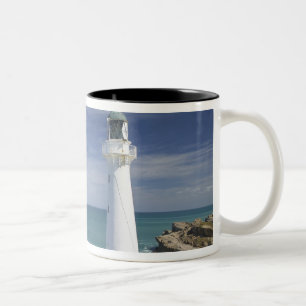 Castle Point Lighthouse, Castlepoint, Wairarapa, Two-Tone Coffee Mug