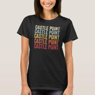 Castle Point Missouri Castle Point MO Retro Vintag T-Shirt