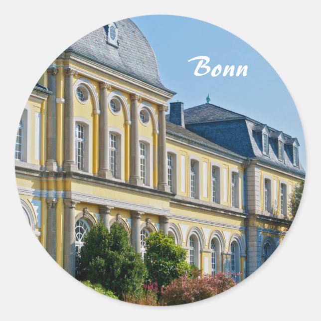 Castle Poppelsdorf Classic Round Sticker (Front)