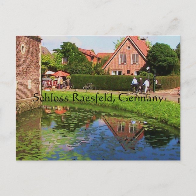 Castle Raesfeld ( Germany) Postcard (Front)