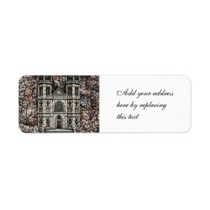 Castle Return Address Label
