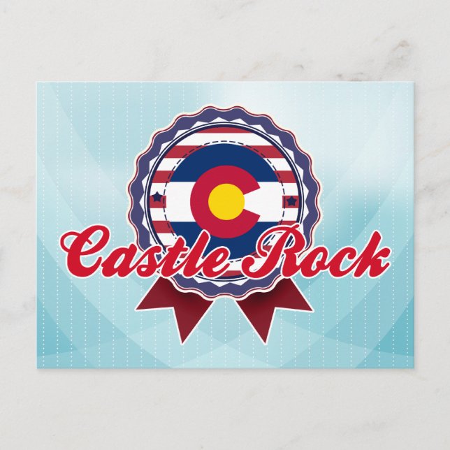 Castle Rock, CO Postcard (Front)