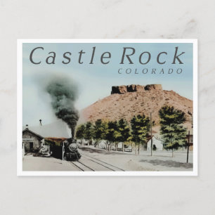 CASTLE ROCK COLORADO POSTCARD