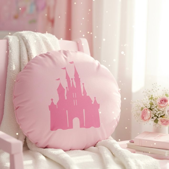 Castle Round Pillow (Creator Uploaded)