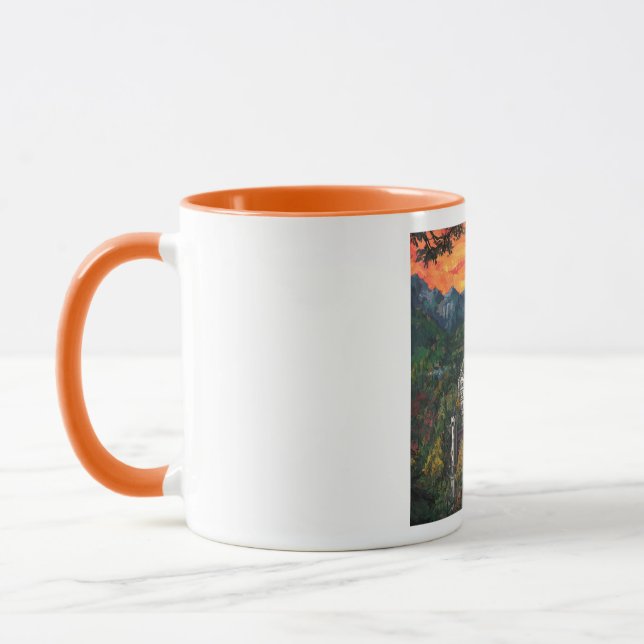 Castle Schloss Neuschwanstein Mug (Left)