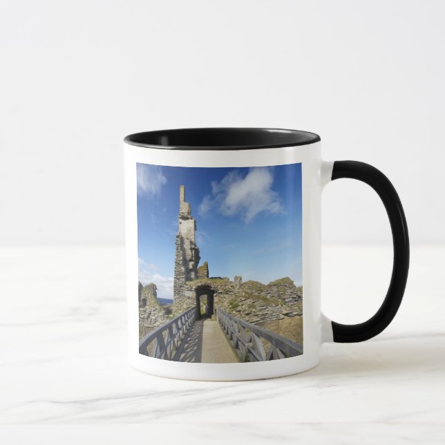 Castle Sinclair Girnigoe, Wick, Caithness, 2 Mug (Right)